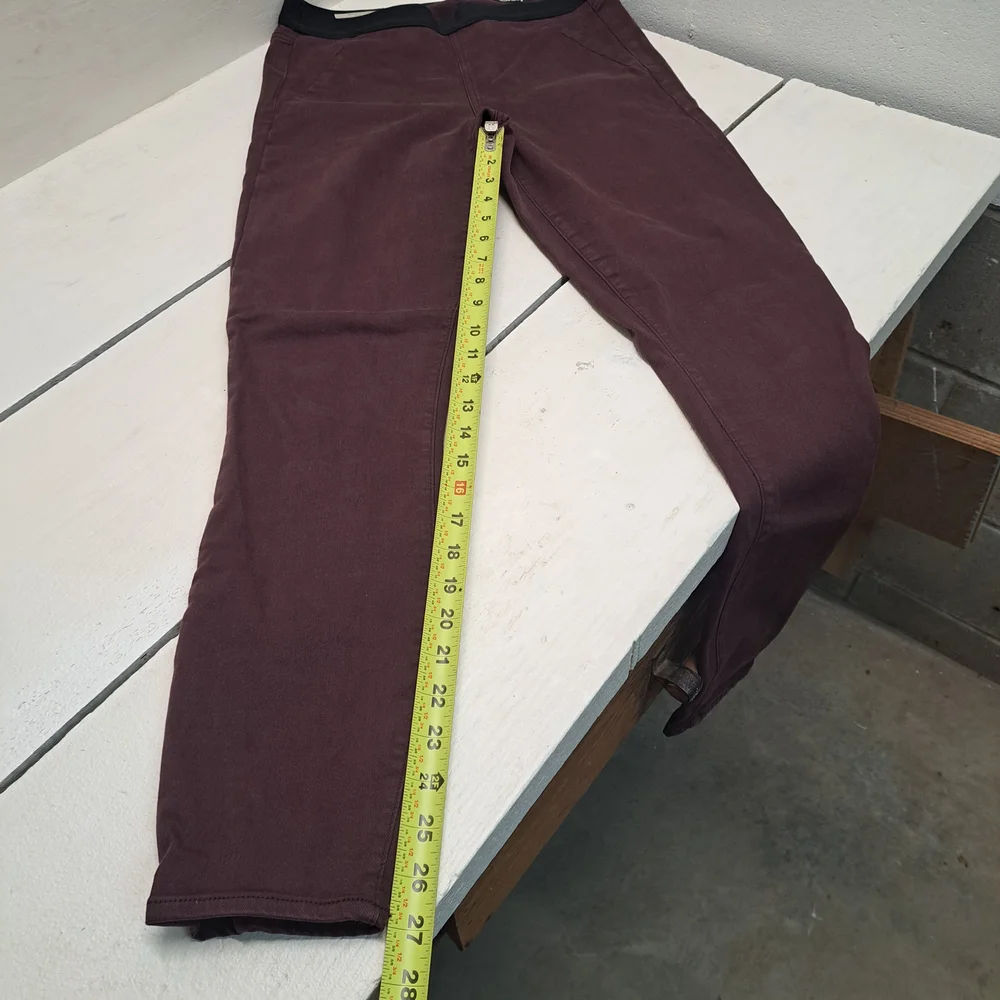 GAP Pull On Pants Stretch Purple Womens Size W30 L32 - Picture 2 of 9